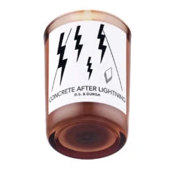 Concrete After Lightning Candle