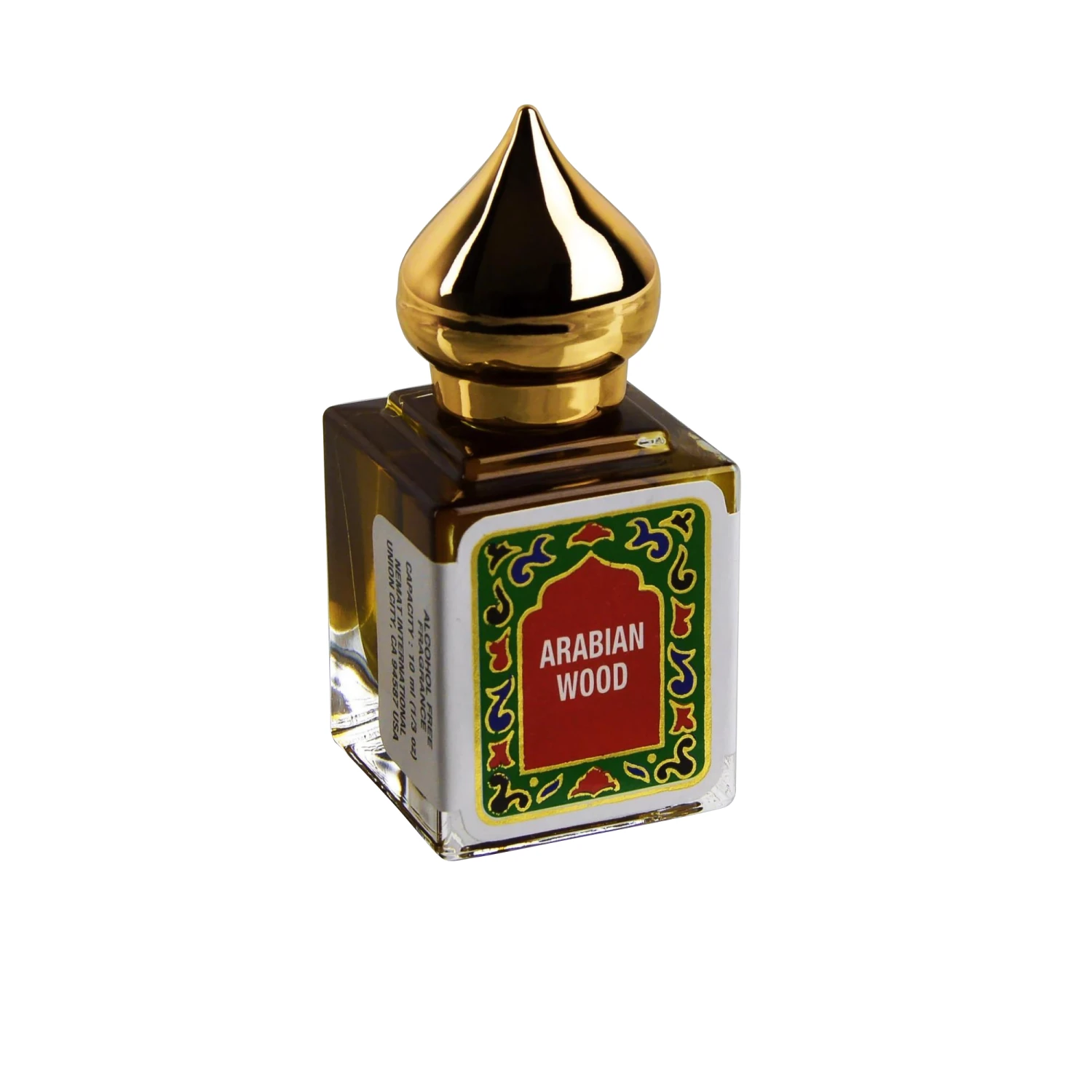 Nemat International, Inc Arabian Wood Fragrance Minaret Cap (10 Ml) #10075223 1 Nemat International, Inc Arabian Wood Fragrance Minaret Cap (10 Ml) #10075223